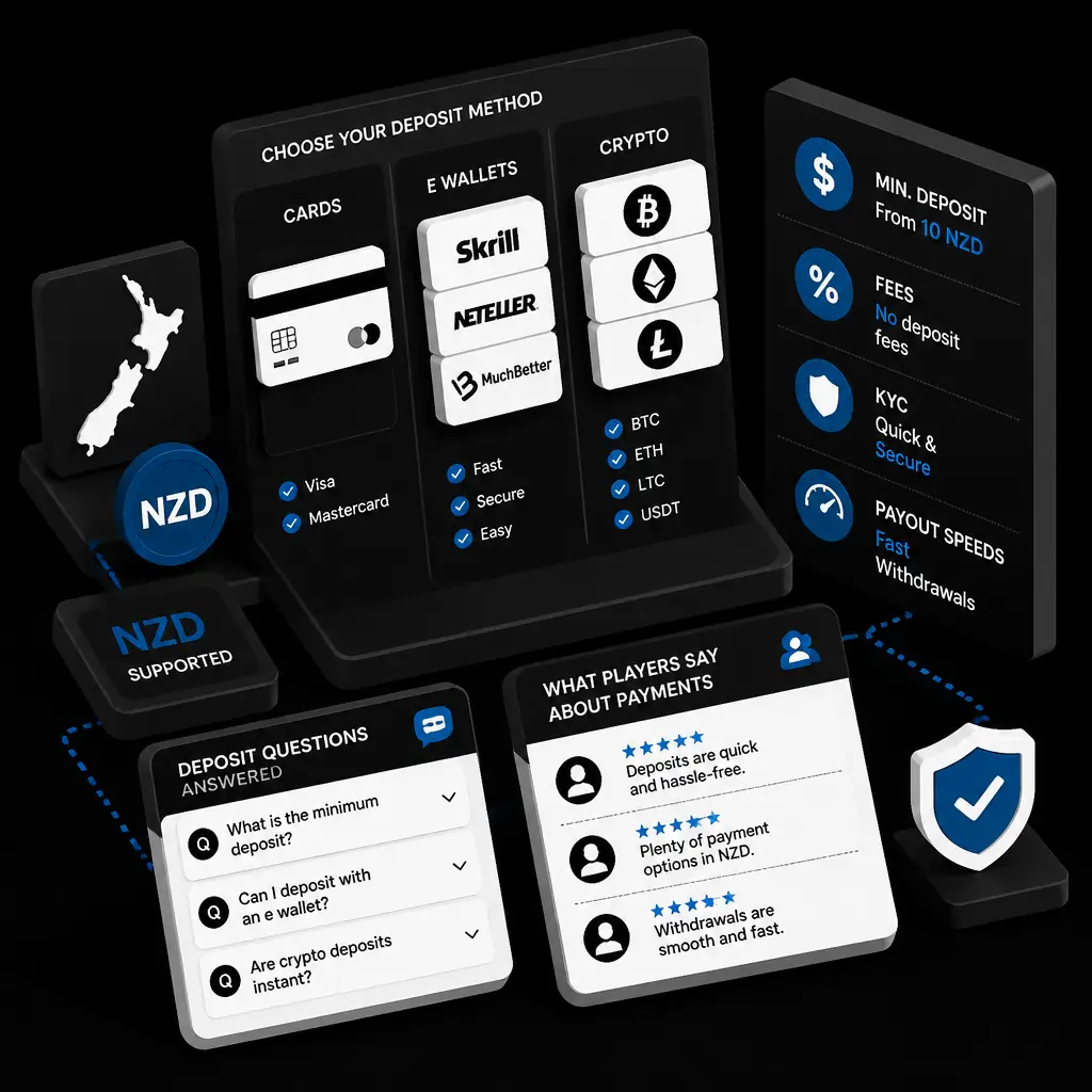 Royal Vegas Casino Deposit Guide for New Zealand visual guide for Royal Vegas Casino